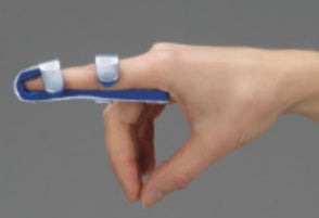 Finger Splint DeRoyal® Large Without Fastening Left or Right Hand Silver - BeHope