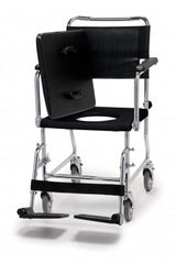 3-in-1 Commode Chair Versamode™ Drop Arms Aluminum Frame Padded Backrest 17-3/4 Inch Seat Width 300 lbs. Weight Capacity - BeHope