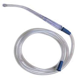 Suction Tube Handle with Tubing Curity™ Curved Type Bulb Tip Yankauer Style Vented Sterile - BeHope