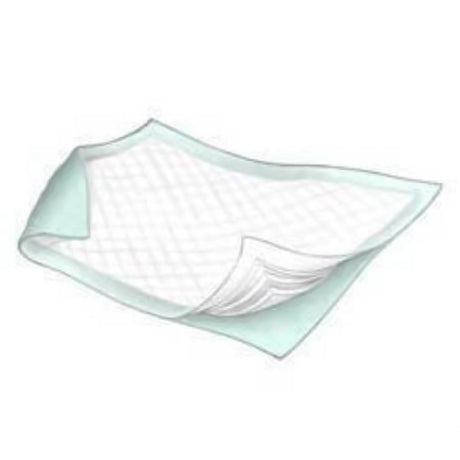Disposable Underpad Economy 23 X 36 Inch Polymer Heavy Absorbency - BeHope