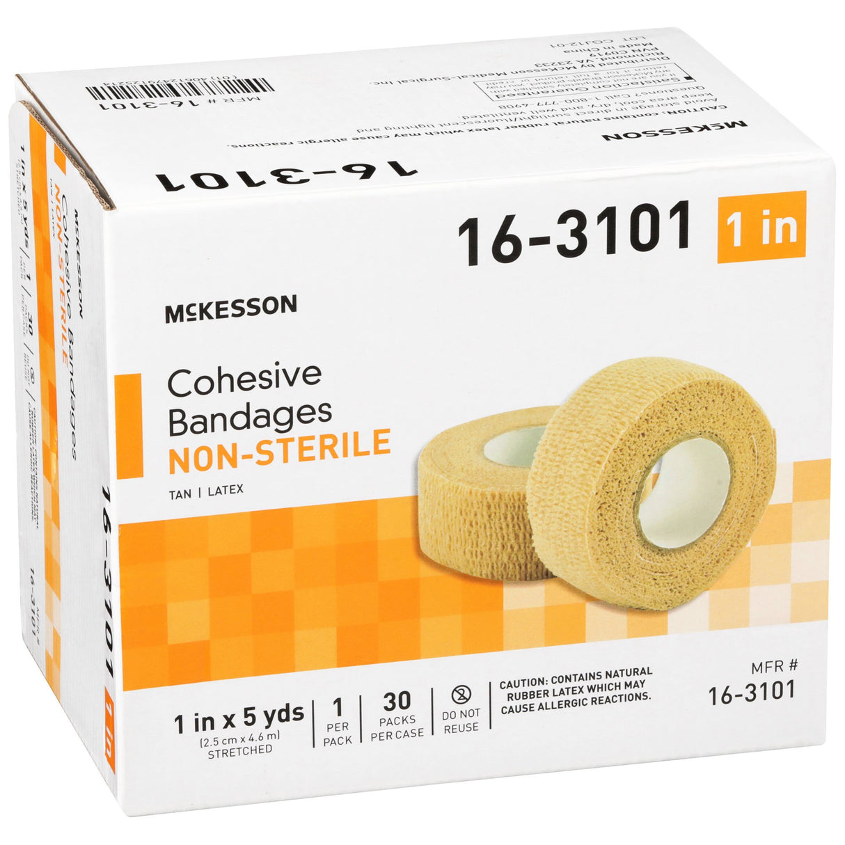 Cohesive Bandage Mckesson Self Adherent Nonsterile Standard Compression Support - BeHope