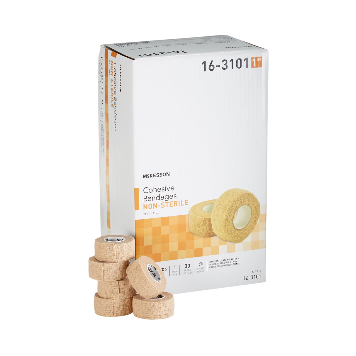 Cohesive Bandage Mckesson Self Adherent Nonsterile Standard Compression Support - BeHope