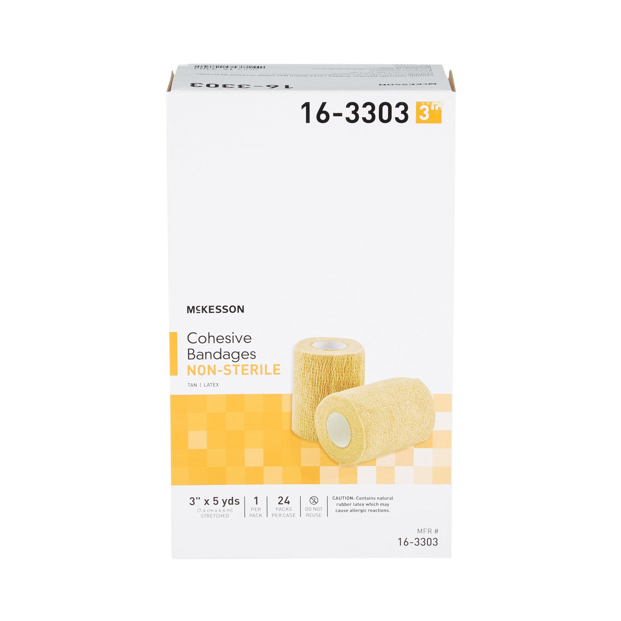 Cohesive Bandage Mckesson Self Adherent Nonsterile Standard Compression Support - BeHope