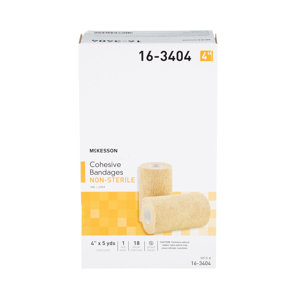 Cohesive Bandage Mckesson Self Adherent Nonsterile Standard Compression Support - BeHope