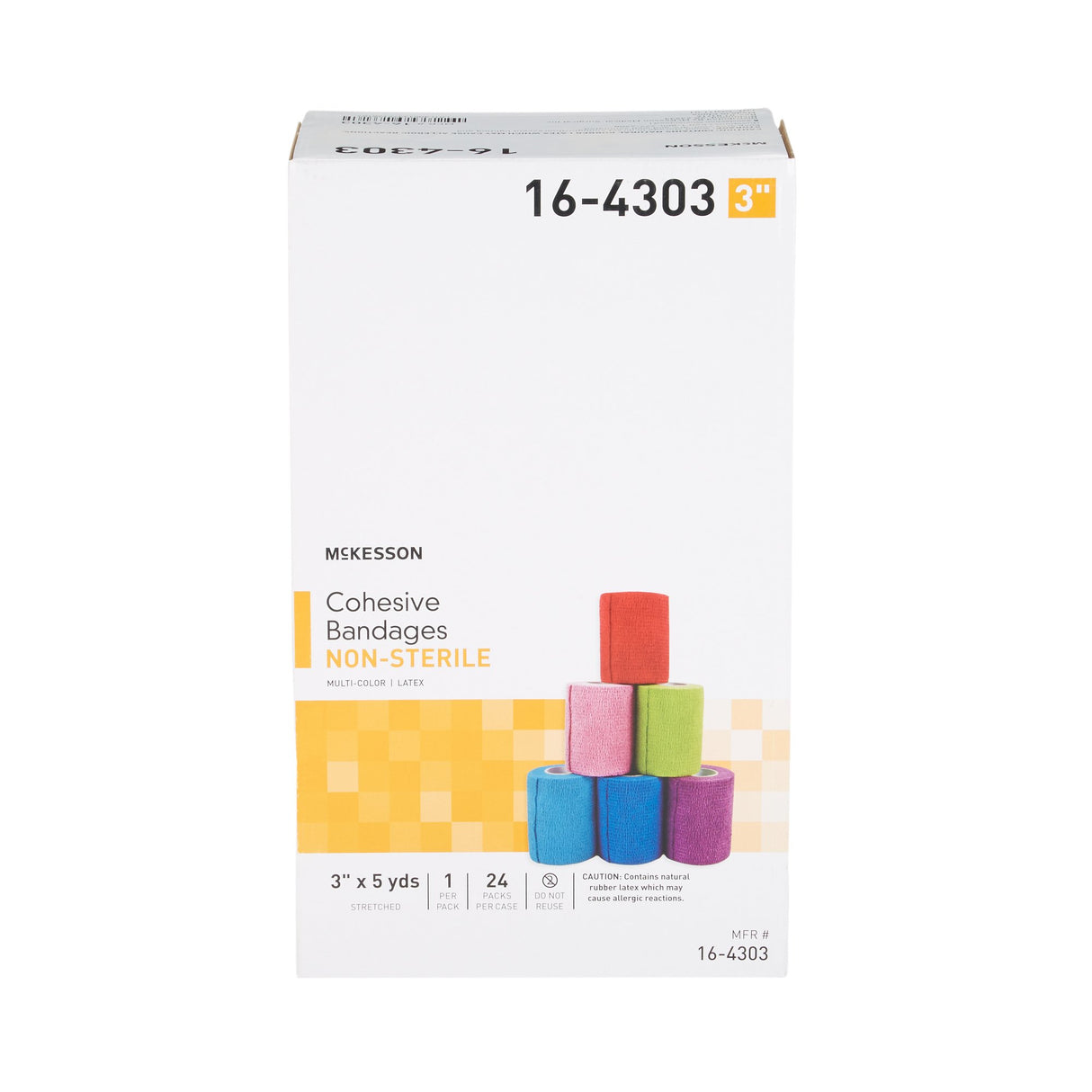 Cohesive Bandage Mckesson Self Adherent Nonsterile Standard Compression Support - BeHope