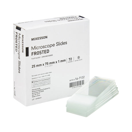 McKesson Frosted Microscope Glass Slides - BeHope
