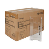 Glove Box Holder McKesson Horizontal or Vertical Mounted 1 Box Capacity Clear 4 X 5-1/2 X 10 Inch Plastic - BeHope