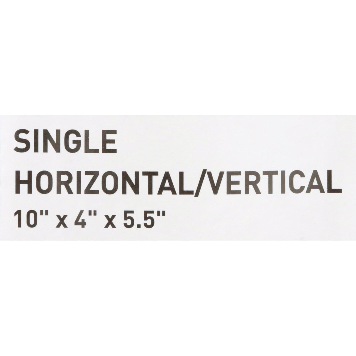 Glove Box Holder McKesson Horizontal or Vertical Mounted 1 Box Capacity Clear 4 X 5-1/2 X 10 Inch Plastic - BeHope