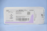 Absorbable Antibacterial Suture with Needle Coated Vicryl™ Plus Polyglactin 910 TF 1/2 Circle Taper Point Needle Size 5-0 Braided - BeHope