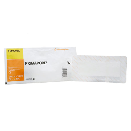 Island Dressing Primapore 4 X 8 Inch Rectangle Sterile Film Backing - BeHope
