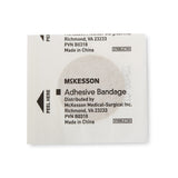 Adhesive Spot Bandage McKesson Plastic Tan 1 Inch Diameter Sterile - BeHope