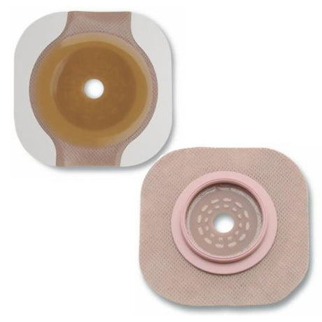 Ostomy Barrier New Image™ Flextend™ Trim to Fit, Extended Wear Adhesive Tape 70 mm Flange Blue Code System Hydrocolloid Up to 2-1/4 Inch Opening - BeHope