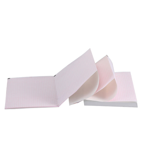 Recording Chart Paper Edan® Z-Fold Red Grid - BeHope