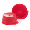 McKesson Tube Closure Polyethylene Snap Cap Red 16 mm For Use with 16 mm Blood Drawing Tubes, Glass Test Tubes, Plastic Culture Tubes NonSterile - BeHope