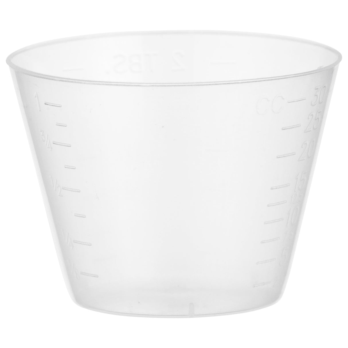 Medicine Cup McKesson 1 oz. Translucent Plastic Disposable NonSterile - BeHope