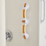 Rotating Suction-Cup Grab Bar McKesson White / Yellow Plastic - BeHope