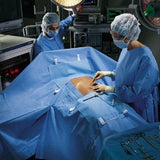 Sterile Laparoscopic Abdominal Drape with Secure Fastening - BeHope