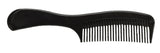 Comb Black Plastic