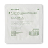 Gauze Sponge McKesson 4 X 4 Inch 16-Ply Sterile X-Ray Detectable 10 per Tray - BeHope