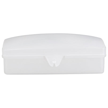 McKesson Polypropylene Soap Dish with Hinged Lid - BeHope