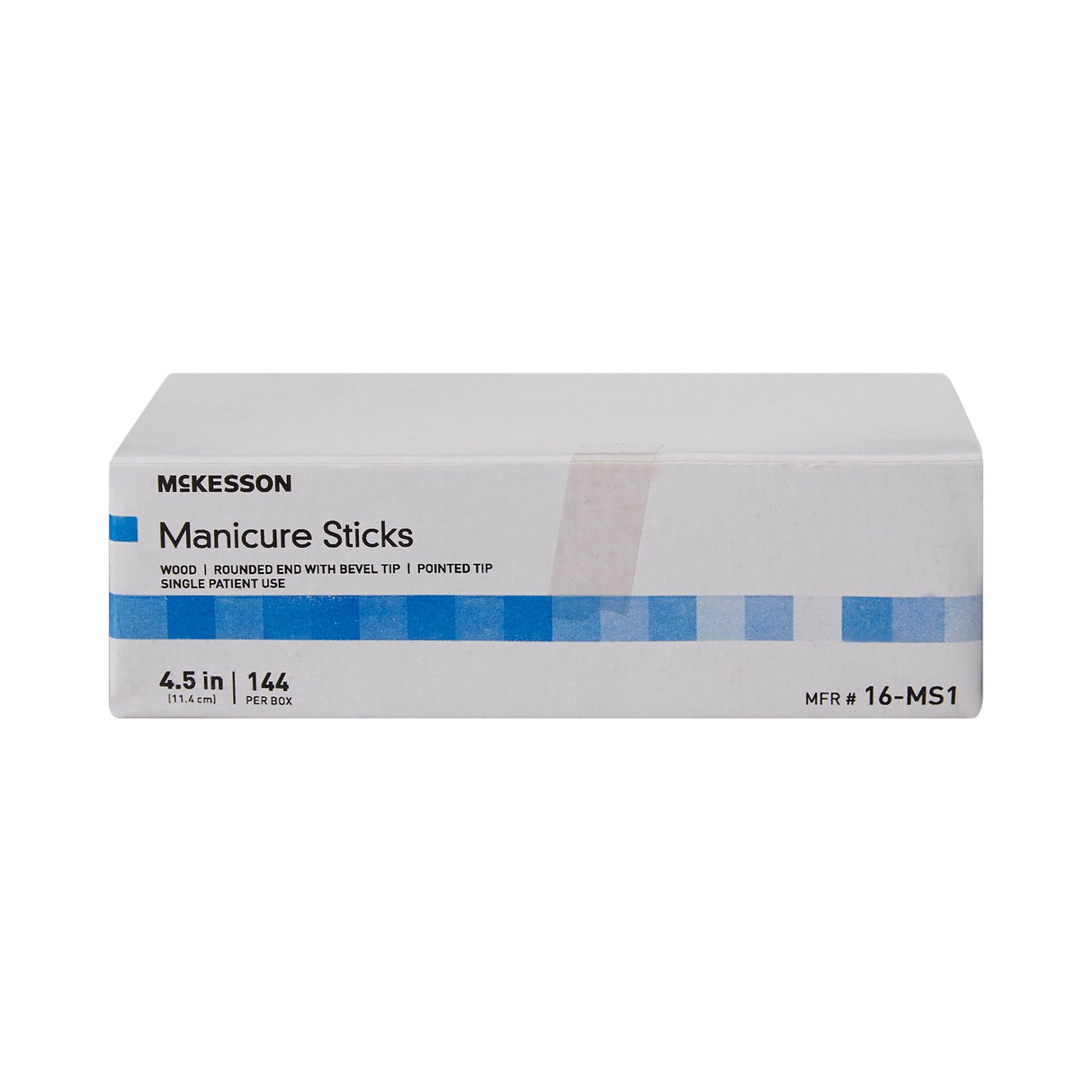 Manicure Stick McKesson 4.5 Inch 100% White Birch - BeHope
