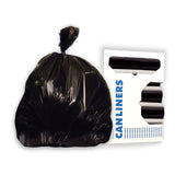Trash Bag Heritage™ 16 gal. 0.50 mil 24 X 32 Inch Black Medium Duty Star Seal Bottom Flat Pack - BeHope