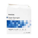 Fluff Dressing McKesson 6 X 6-3/4 Inch Sterile 5 per Pack - BeHope