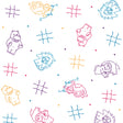 Table Paper Pedia Pals® 18 Inch Width 125 Foot Length Print (Animal) Crepe - BeHope