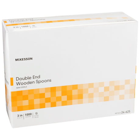 Medical Spoon McKesson Double Ended Wooden Non-Sterile - BeHope