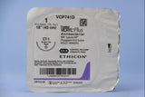 Absorbable Antibacterial Suture with Needle Coated Vicryl™ Plus Polyglactin 910 CT-1 1/2 Circle Taper Point Needle Size 1 Braided - BeHope