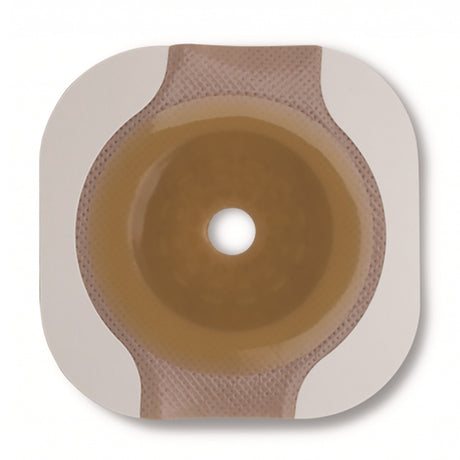 Ostomy Barrier New Image™ Flextend™ Trim to Fit, Standard Wear Adhesive Tape 44 mm Flange Green Code System Hydrocolloid Up to 1-1/4 Inch Opening - BeHope