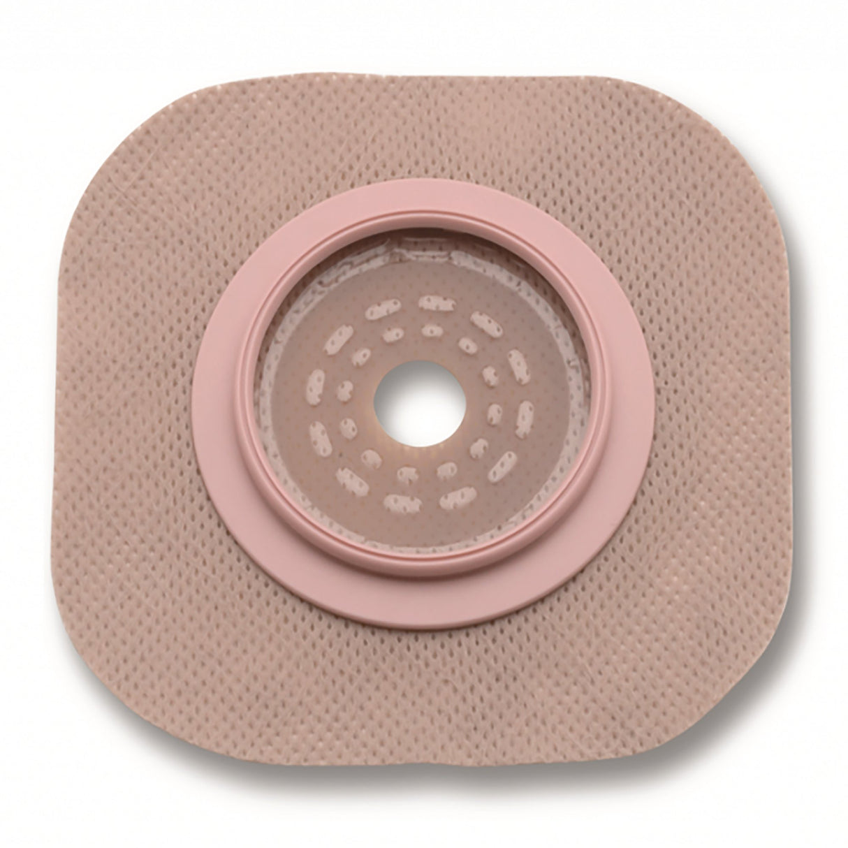 Ostomy Barrier New Image™ Flextend™ Trim to Fit, Standard Wear Adhesive Tape 44 mm Flange Green Code System Hydrocolloid Up to 1-1/4 Inch Opening - BeHope
