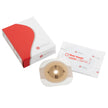 Ostomy Barrier New Image™ Flextend™ Trim to Fit, Standard Wear Adhesive Tape 57 mm Flange Red Code System Hydrocolloid Up to 1-3/4 Inch Opening - BeHope
