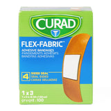 Adhesive Strip Comfort Cloth® Fabric Tan Sterile