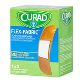 Adhesive Strip Comfort Cloth® Fabric Tan Sterile