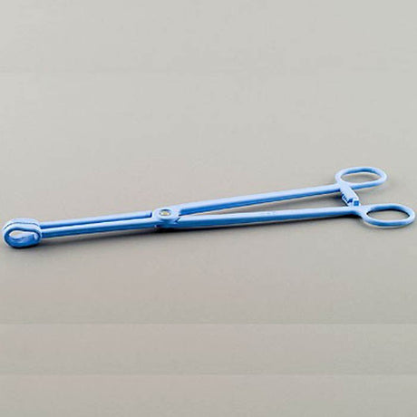 Econo Sterile™ Disposable Plastic Sponge Forceps with Locking Finger Ring Handle - BeHope