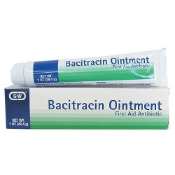 First Aid Antibiotic Bacitracin G & W® Ointment 1 oz. Tube - BeHope