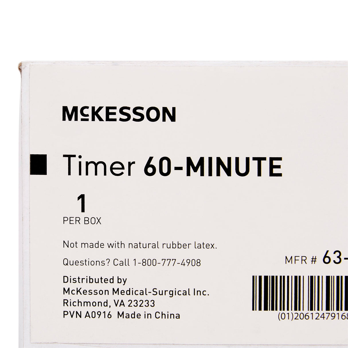 McKesson Minute Minder Mechanical Count Down Timer - BeHope