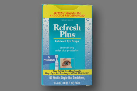 Eye Lubricant Refresh Plus® 0.01 oz. Eye Drops - BeHope
