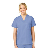 Scrub Shirt Fashionblend® Large Ceil Blue 2 Pockets Short Sleeve Unisex - BeHope