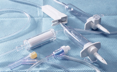 Kawasumi™ Secondary IV Gravity Administration Set Without Ports - BeHope