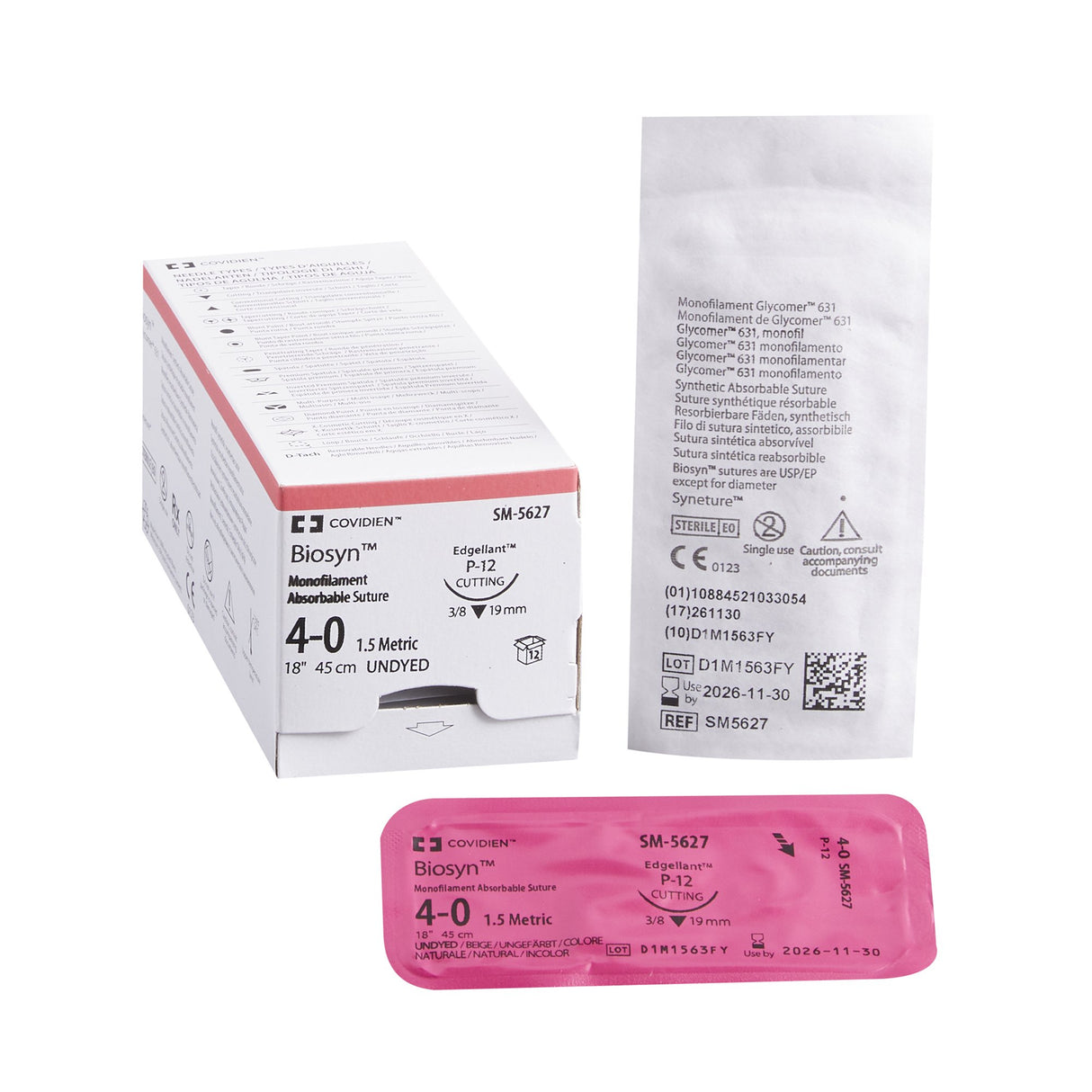 Absorbable Suture With Needle Biosyn™ Synthetic Polyester Monofilament - BeHope