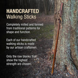 Walking Stick Brazos™ Free Form Wood 55 Inch Height Brown - BeHope