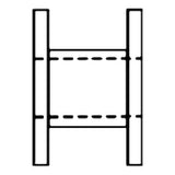 Ear Ventilation Tube Sheehy Collar Button 1.27 mm Fluoroplastic - BeHope