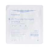 Nonwoven Sponge McKesson 4 X 4 Inch 4-Ply Sterile 10 per Tray - BeHope