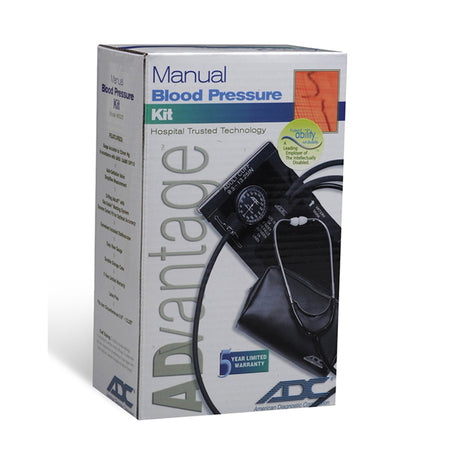 Reusable Aneroid Stethoscope Set Advantage™ General Exam with Easy Reading Dial - BeHope
