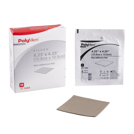 Silver Foam Dressing Polymem® Silver Antimicrobial Sterile - BeHope