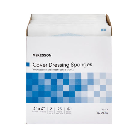 Mckesson Sterile Single Use Latex-Free Cellulose Filled Nonwoven Sponge - BeHope