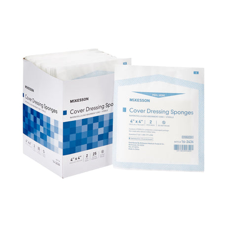 Mckesson Sterile Single Use Latex-Free Cellulose Filled Nonwoven Sponge - BeHope