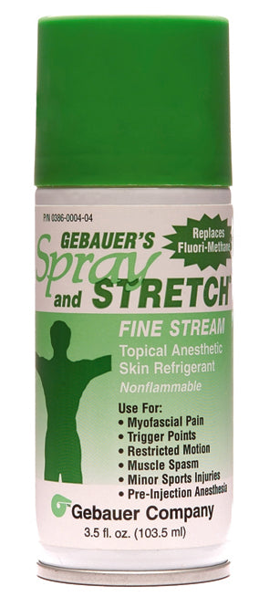 Gebauer's Spray and Stretch® Vapocoolant for Pain Relief - BeHope